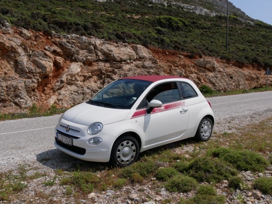Venir à Amorgos sans louer une Fiat 500 !