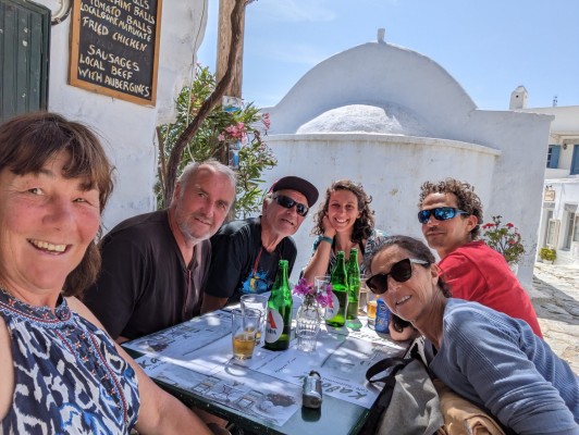 Avec l'équipage d'Actéon