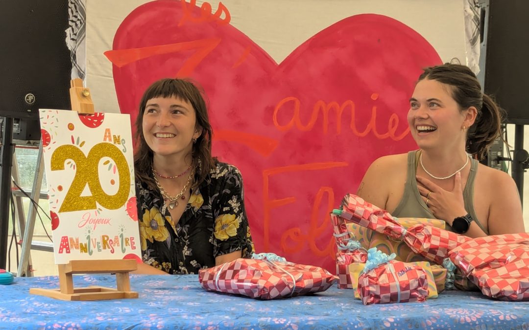 Fête 20 ans d’amitié Mathilde et Jeanne